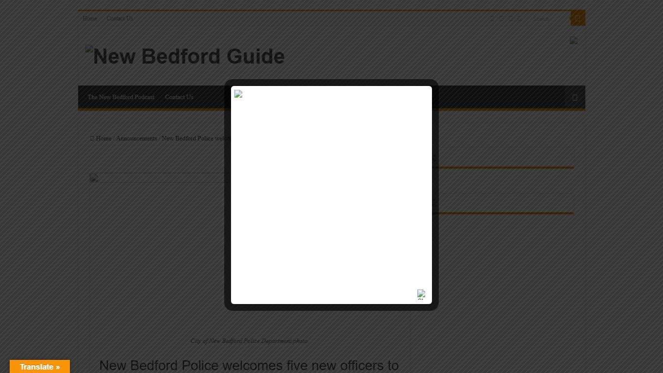 New Bedford Police welcomes five new officers to the ranks – New Bedford Guide